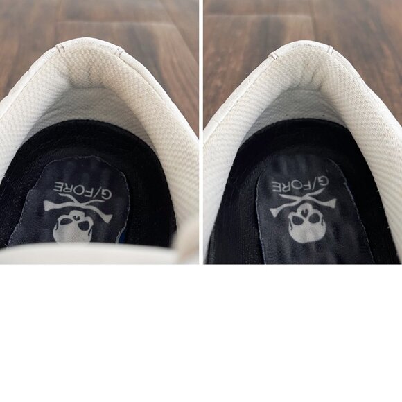 G/FORE Gallivanter Debossed Skull & Tees Leather Golf Shoe Size 13 G4MS20EF22 - Picture 13 of 16